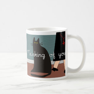 Mug Soeurs "Penser à vous" Cartes et cadeaux-Cat Desig