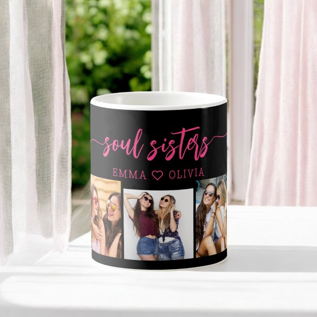 Mug Soeurs Soul Rose Hot 3 Photo Coller (Créateur téléchargé)