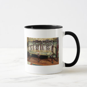 Mug Sofa découpé, avec le siège de tapisserie,