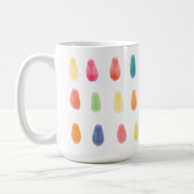 Mug Soft ArtyDrops Motif couleur contemporain original (Gauche)