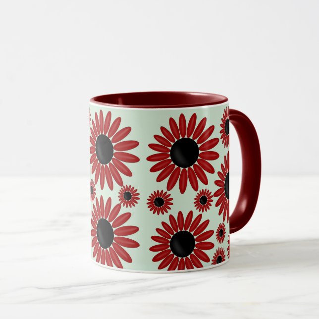 Mug Soft Express Florals Velours (Devant droit)