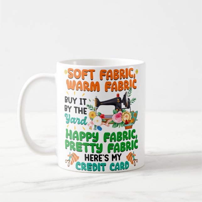 Mug Soft Fabric Warm Fabric Buy It By The Yard Quiltin (Gauche)