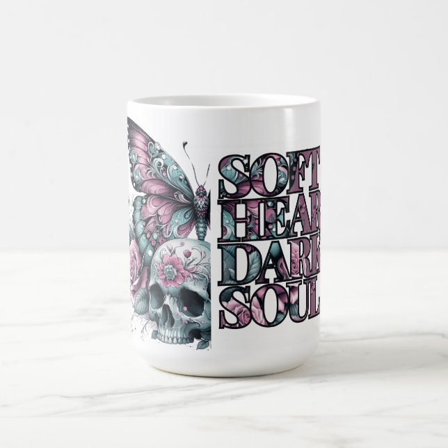 Mug Soft Heart Dark Soul Pastel Goth (Centre)