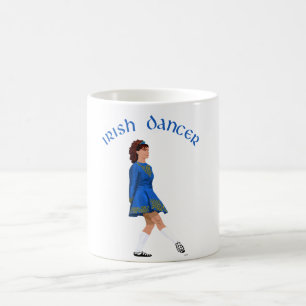 Mug Soft Shoe Irish Dancer in Blue