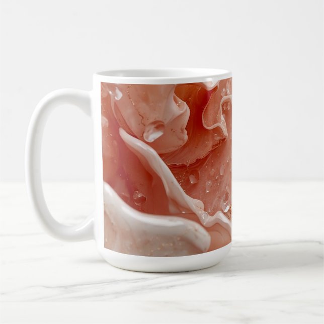 Mug Soft Waves & Golden Lines (Gauche)