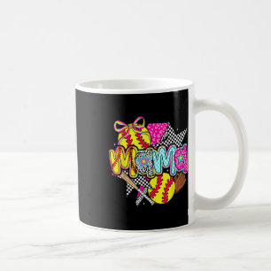 Mug Softball Mama Maman Softball Jour Vibes Mères