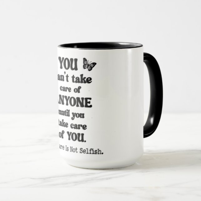 Mug Soin de soi (Devant droit)