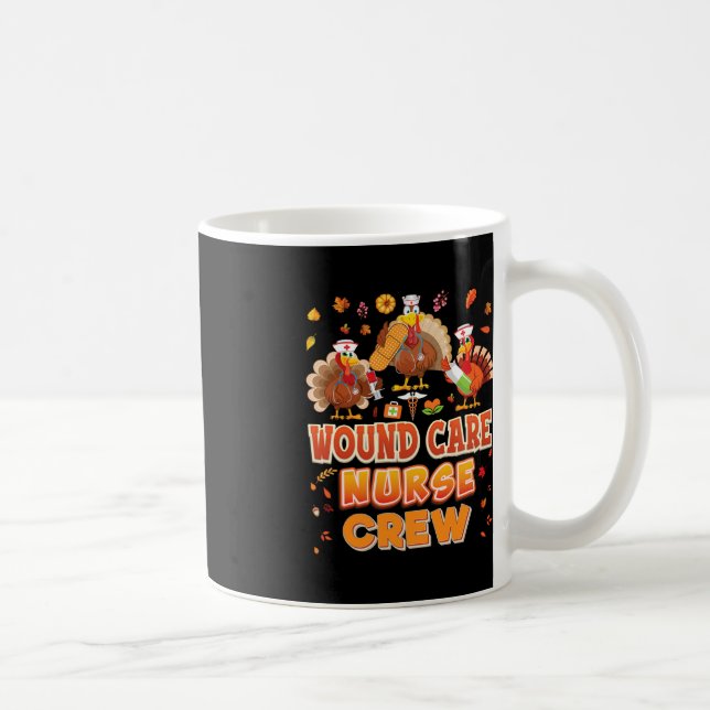 Mug Soins de blessures équipage Turquie Thanksgiving G (Droite)