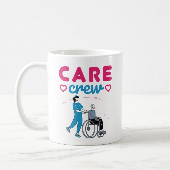 Mug Soins Équipages De Soins Fournisseurs De Soins À D (Gauche)