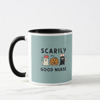 Mug Soins infirmiers - Classique Mignonne Halloween