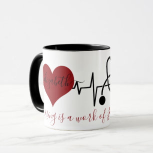 Mug Soins infirmiers personnalisés