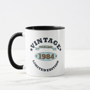 Mug Soirée de 40 ans vintage personnalisée