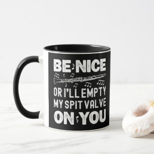 Mug Sois gentil, je vais vider ma soupape de purge Jou