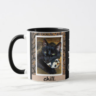 Mug Sois. LA. Chat. -black