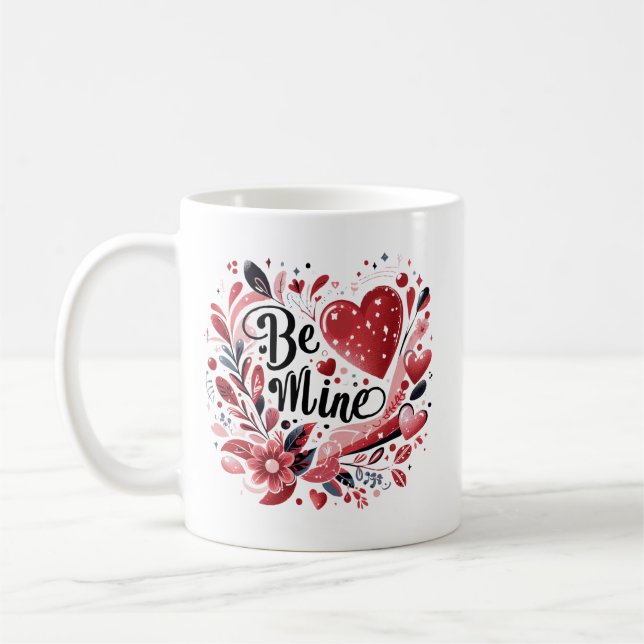 Mug Sois Mienne la Saint-Valentin : Douce Moitié Class (Gauche)