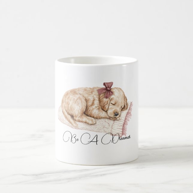 Mug Sois un chien rêveur (Centre)