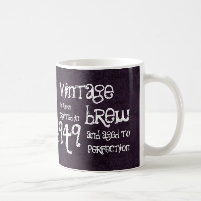 Mug soixante-cinquième Brew vintage ou toute année (Droite)