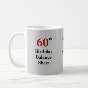 Mug Soixantième plaisanterie d'anniversaire de