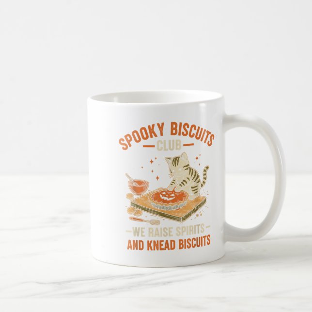 Mug Soky Biscuits Club Funny Halloween Cat Baking (Droite)