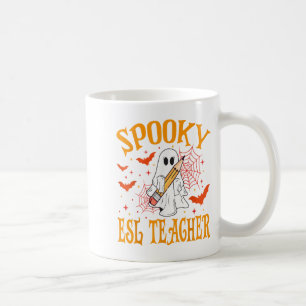 Mug Soky Esl Professeur Ghost Funny Halloween Fille de