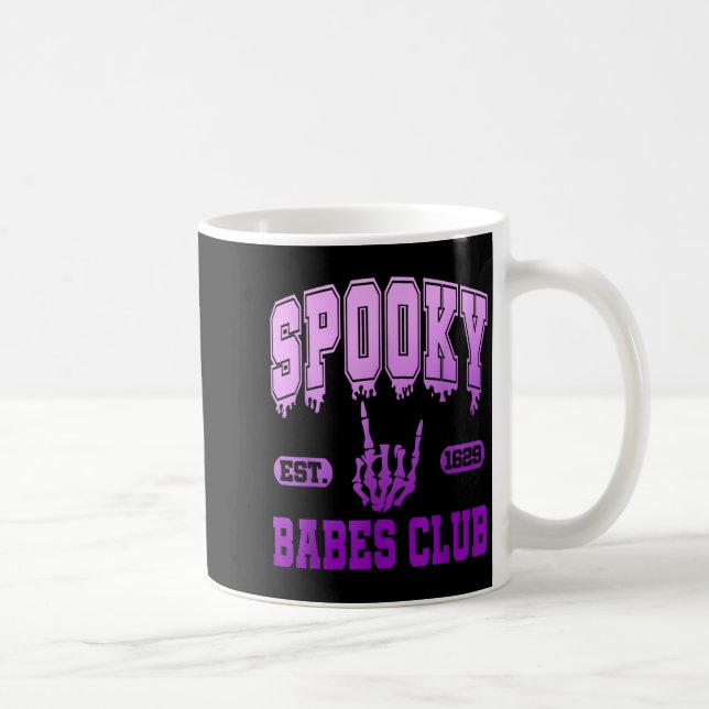 Mug Soky Est. 1629 Babes Club, Retro, Goth  (Droite)