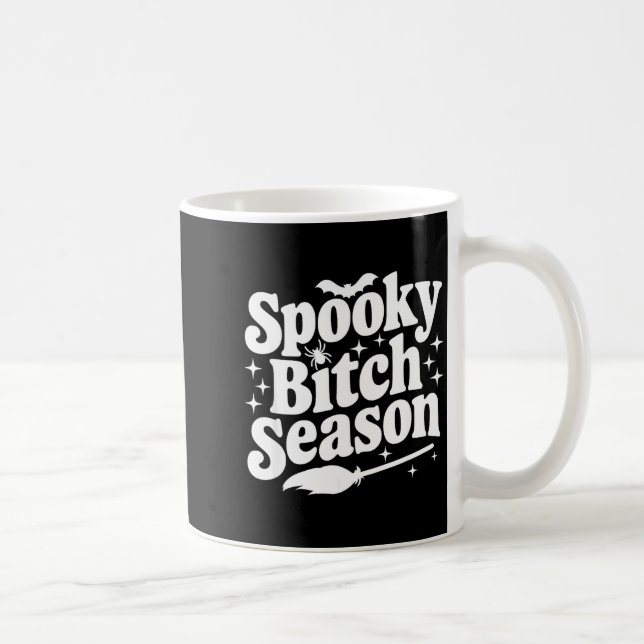 Mug Soky Season Retro Halloween Witch Quote Saying Gif (Droite)