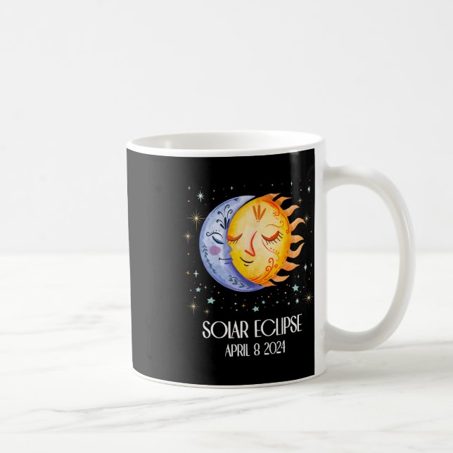 Mug Solar Eclipse 2024 Joli Solar Eclipse Enfants Garç (Droite)