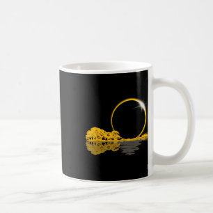 Mug Solar Eclipse Guitare Nature Lune Retro Style Guit