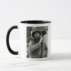 Mug Soldat américain 2ème guerre mondiale dans la forê