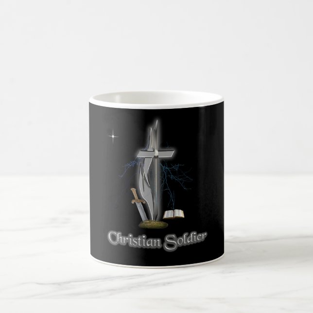 Mug Soldat chrétien coque (Centre)
