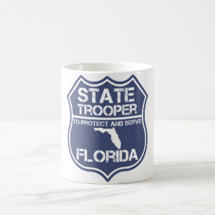 Mug Soldat de la cavalerie d'état de la Floride à