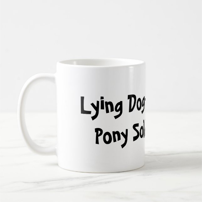 Mug Soldat de l'escarpement à visage de chien (Gauche)