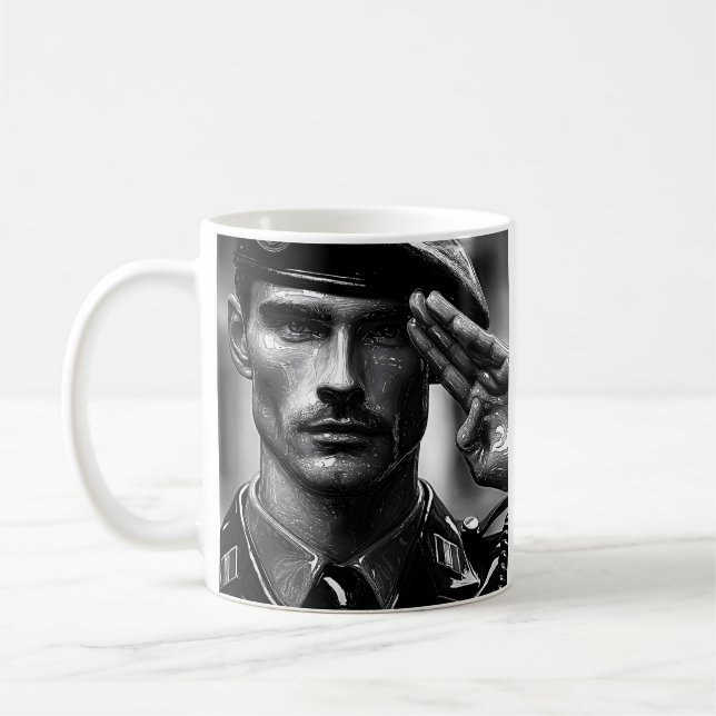Mug Soldat français brillant (Gauche)