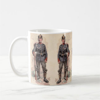 Mug Soldat impérial allemand de Prusse en uniforme