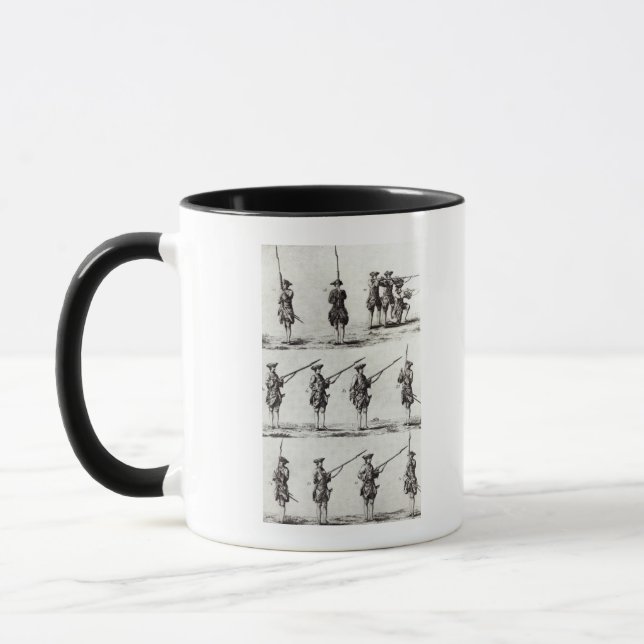 Mug Soldats avec des baïonnettes (Gauche)