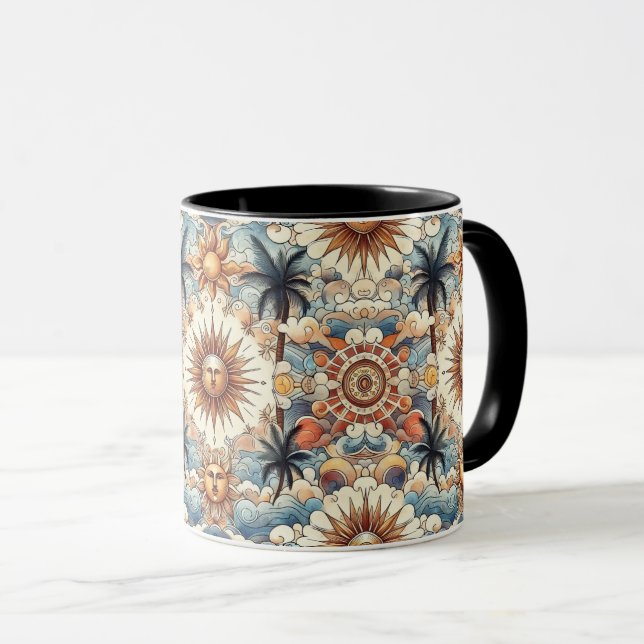 Mug Soleil au paradis (Devant droit)