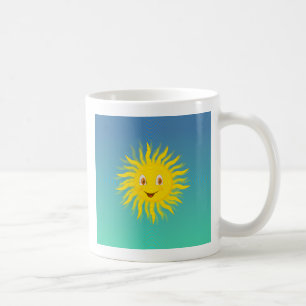 Mug Soleil Avec Lignes Circulaires