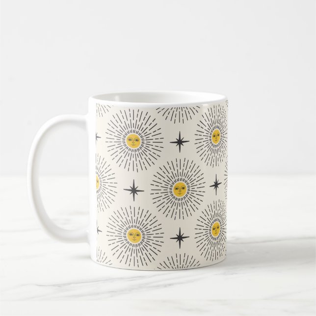 Mug Soleil avec Motif céleste sans joint (Gauche)