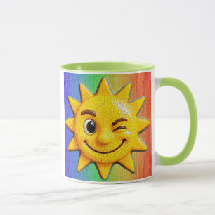 Mug Soleil coloré