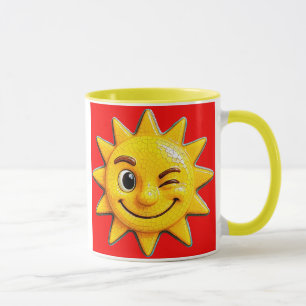 Mug Soleil cool clin d'oeil