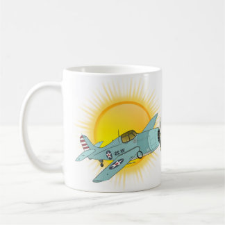 Mug Soleil de l'avion vintage cool