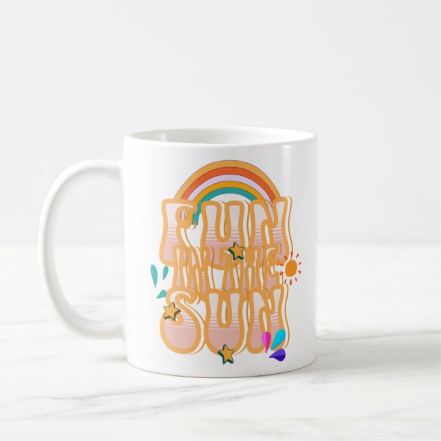 Mug Soleil d'été Super (Gauche)