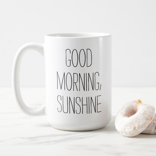 Mug Soleil du bon matin (Avec donut)