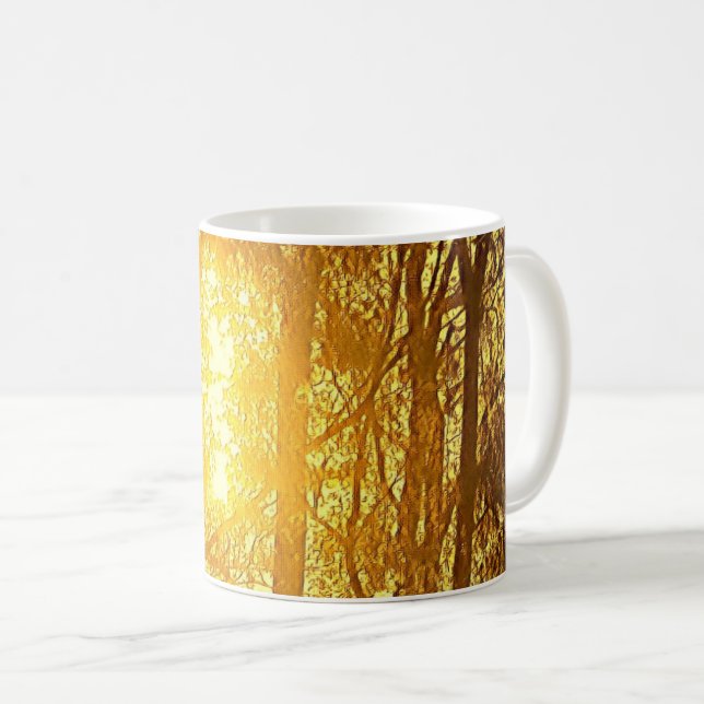 Mug Soleil et arbres (Devant droit)