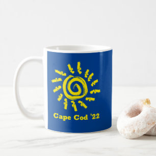 Mug Soleil Jaune Gras sur Musique Souvenir Personnalis