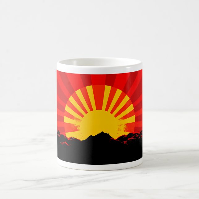 Mug Soleil levant - Design 1 (Centre)