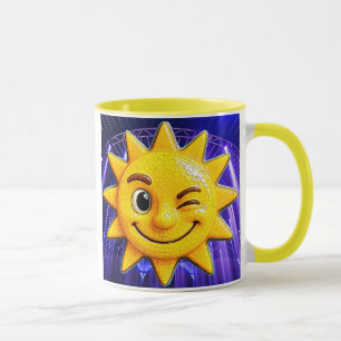 Mug Soleil lumineux souriant
