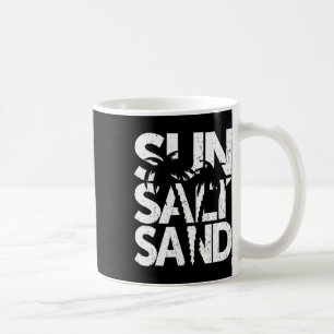 Mug Soleil Sel Sable Palmier Hawaï Plage Été Vacances