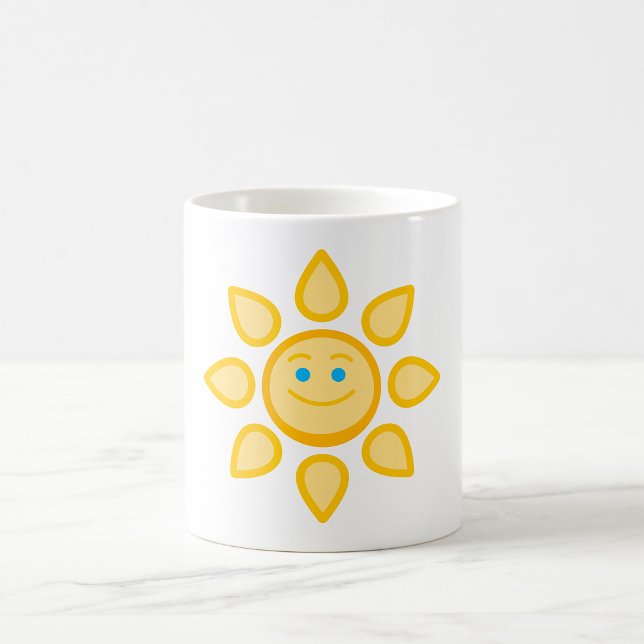 Mug Soleil souriant Bonheur ensoleillé (Créateur téléchargé)
