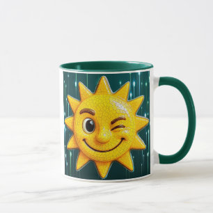 Mug Soleil sourire joyeux